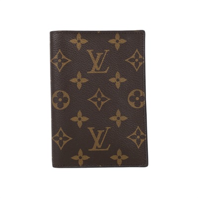 路易威登 LOUIS VUITTON 護照封套 護照夾老花帆布 M64502 晶片款 原花護照套 原廠盒子/防塵袋/購買證明