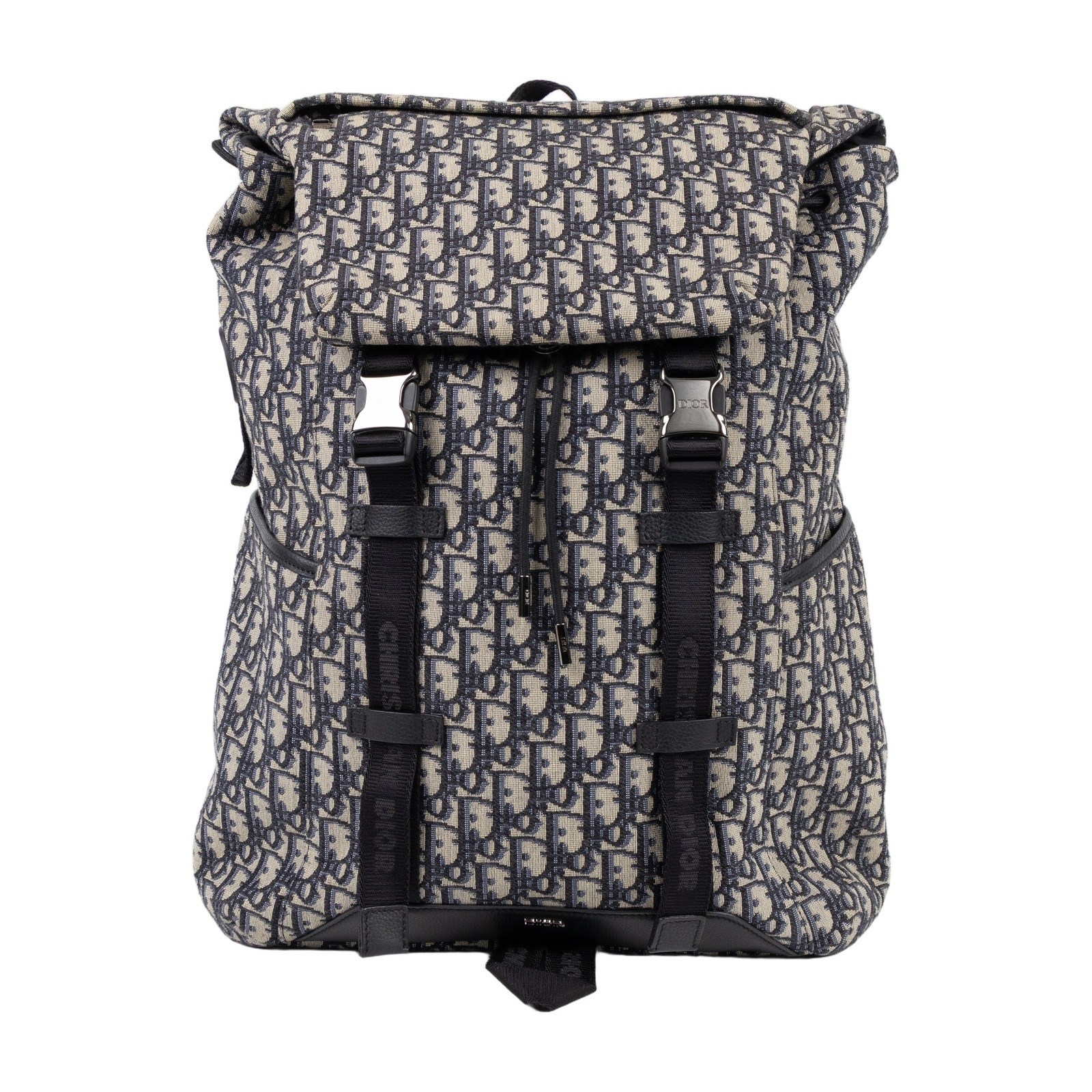 迪奧 CHRISTIAN DIOR Explorer Backpack 後背包 1ESBA152YKY 藍緹花Oblique explore後背包 無附屬品