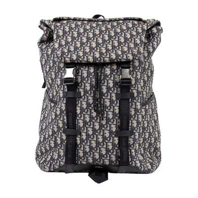 迪奧 CHRISTIAN DIOR Explorer Backpack 後背包 1ESBA152YKY 藍緹花Oblique explore後背包 無附屬品