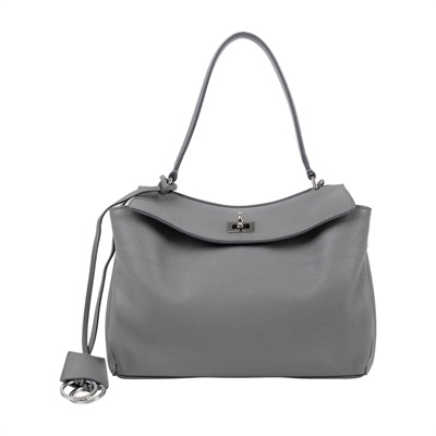 巴黎世家 BALENCIAGA Rodeo Small 手提包 銀色五金 7897792ABV6 灰銀Rodeo SMALL 背帶/鑰匙圈