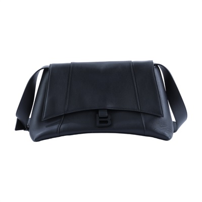 巴黎世家 BALENCIAGA DOWNTOWN 沙漏包 肩背包 斜背包 中號 671354 黑DOWNTOWN  MEDIUM 防塵袋