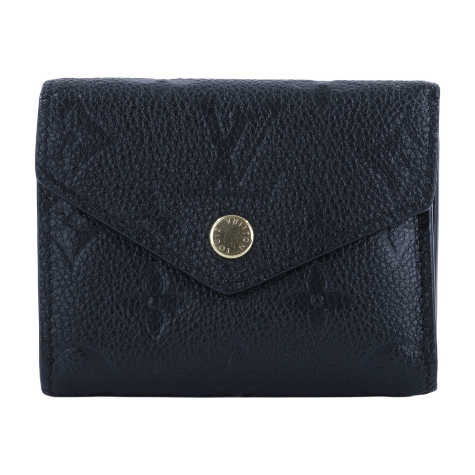 路易威登 LOUIS VUITTON Zoé 錢包 短夾 Empreinte皮革 黑色 M62935 晶片款 黑ZOE三折短夾 原廠盒子/防塵袋