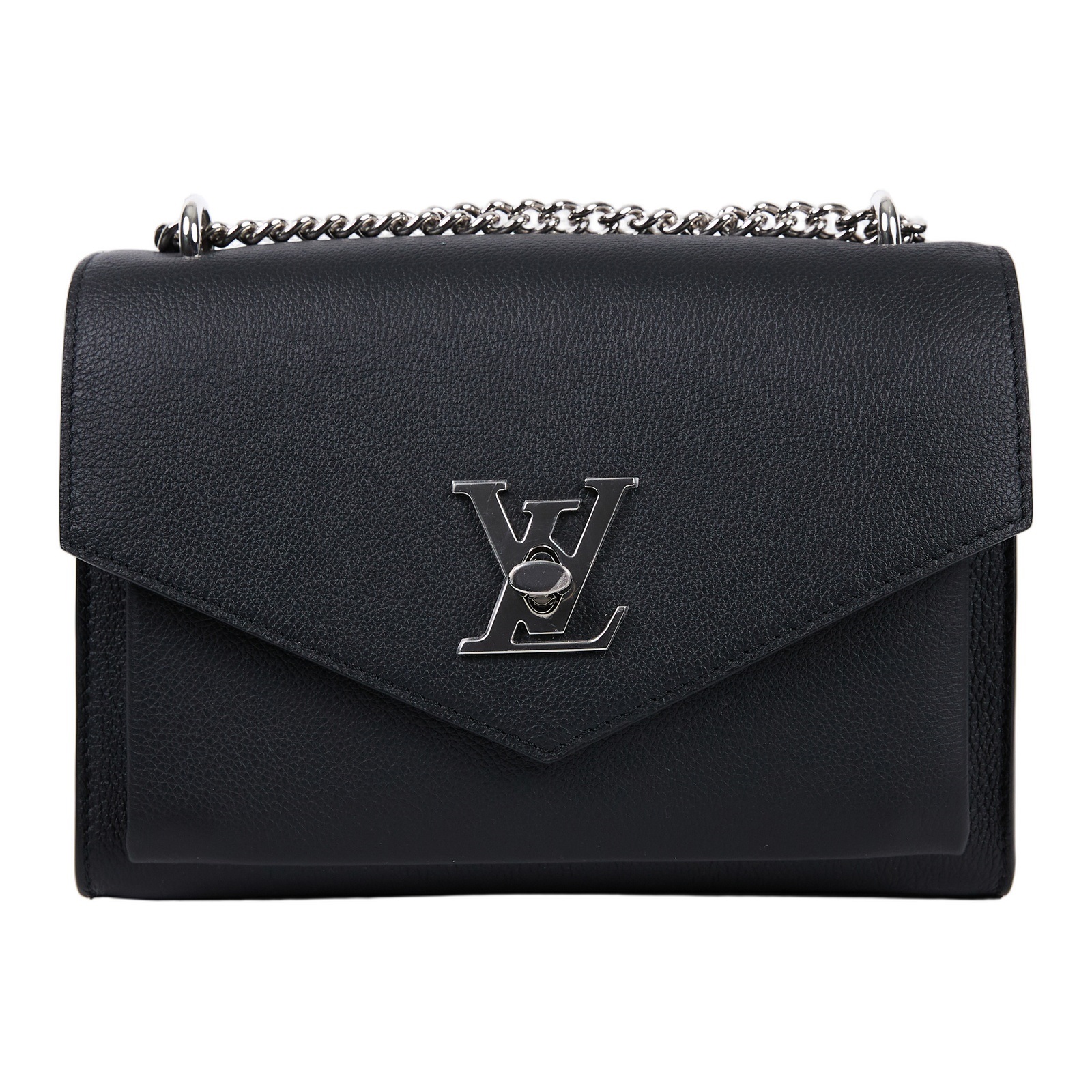 路易威登 LOUIS VUITTON Mylockme 鏈條包 肩背包 斜背包 M51418 晶片款 黑銀LOCKME BB鍊包 防塵袋