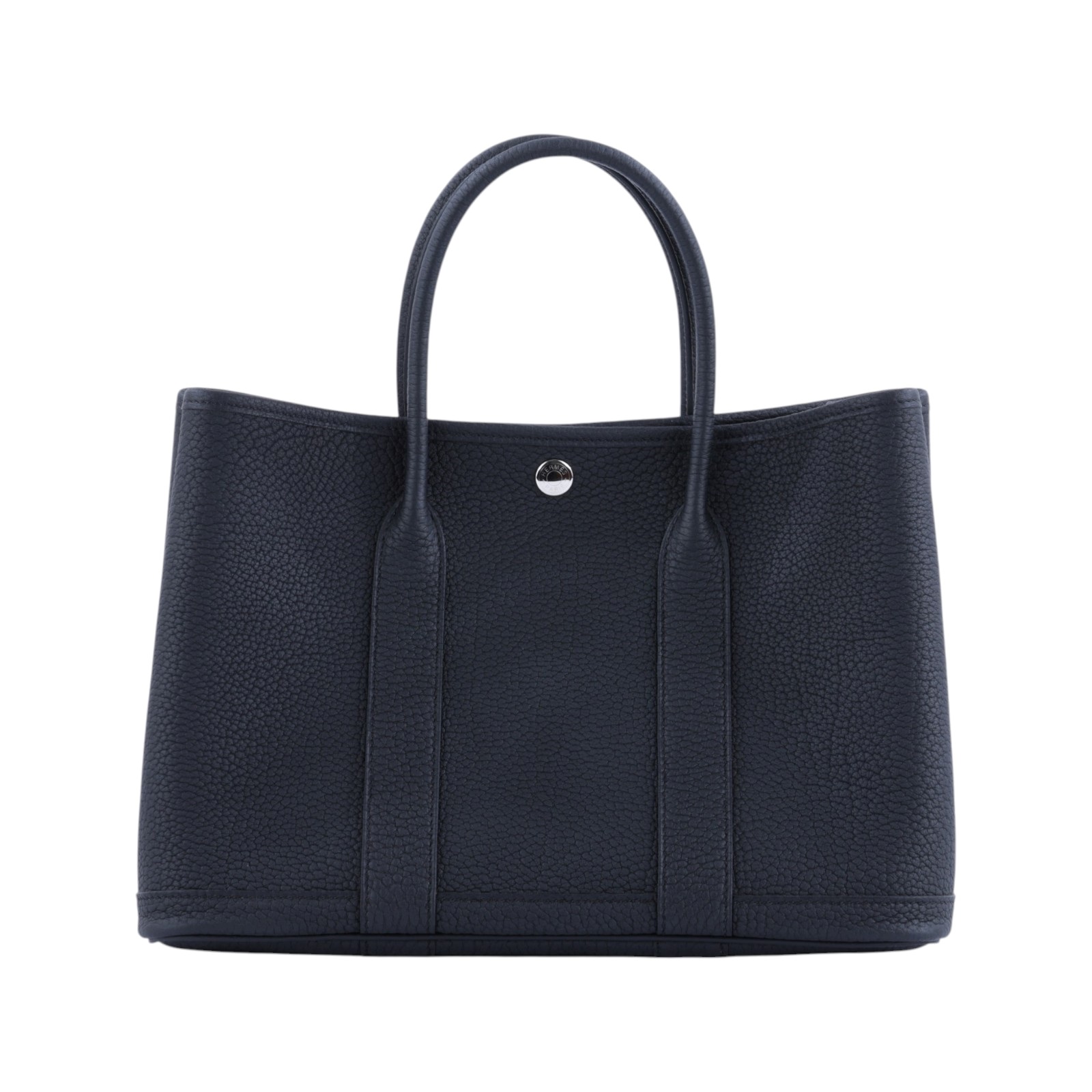 愛馬仕 Hermes Garden Party 花園派對包 30 黑色 銀色五金 H051568CK89 / G刻 黑GP30 防塵袋/原廠盒子/購買證明