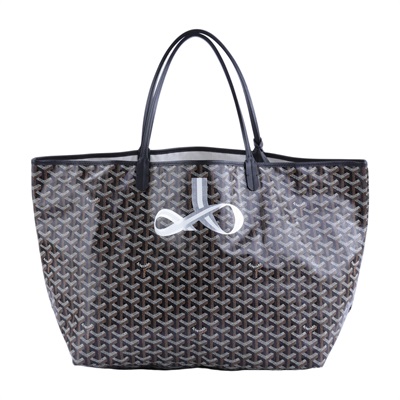 高雅德 GOYARD Saint Louis GM Bag 托特包 STLOUIGMLTY 黑彩帶圖騰Saint Louis GM 防塵袋/內袋