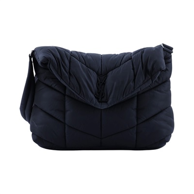聖羅蘭 YSL SAINT LAURENT Loulou Puffer 絎縫 尼龍 肩背包 733630FABFL  購買證明