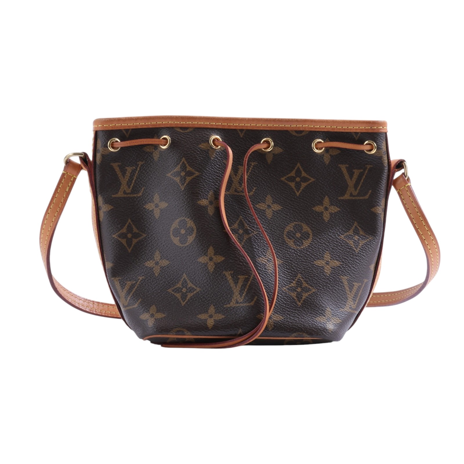 路易威登 LOUIS VUITTON Nano Noé 舊款 束口水桶包 M41346 原花NANO NOE舊版 防塵袋