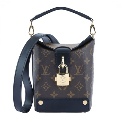 路易威登 LOUIS VUITTON Bento Box 經典帆布 M43518 雙色 BENTO BOX 防塵袋/背帶