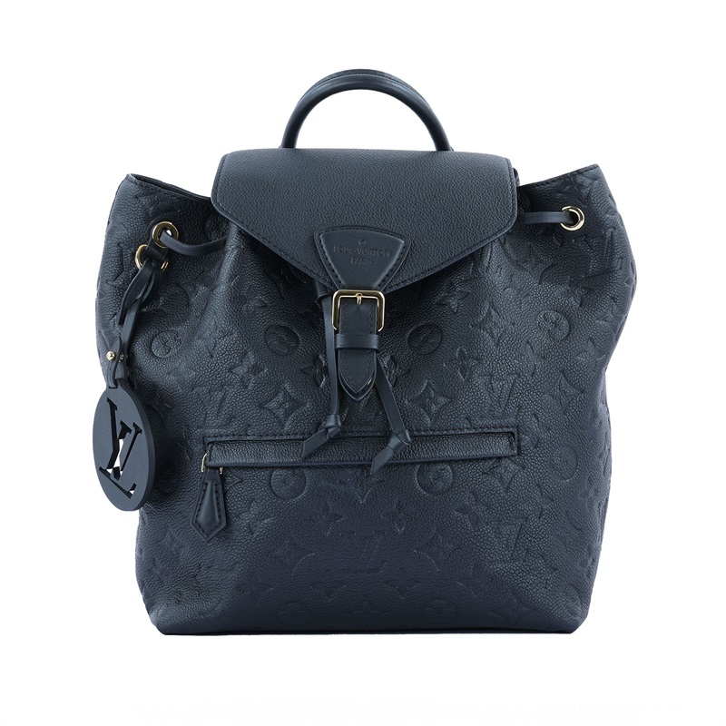 路易威登 LOUIS VUITTON Montsouris 雙肩 後背包 M45205 晶片款 黑MONTSOURIS 後背包 防塵袋