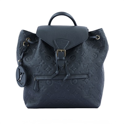 路易威登 LOUIS VUITTON Montsouris 雙肩 後背包 M45205 晶片款 黑MONTSOURIS 後背包 防塵袋