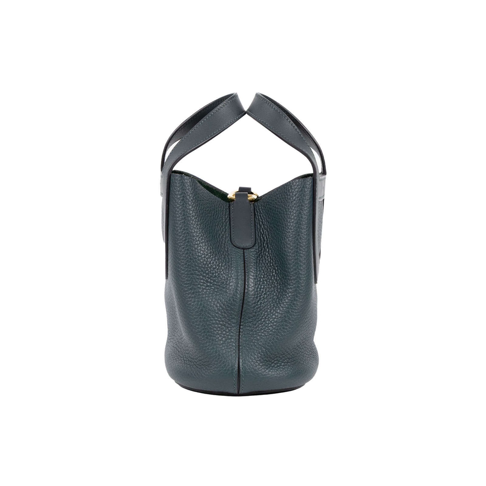 愛馬仕 Hermès In The Loop 18  豬鼻 菜籃子包 ITL18 U刻 深綠色IN THE LOOP18 無附屬品