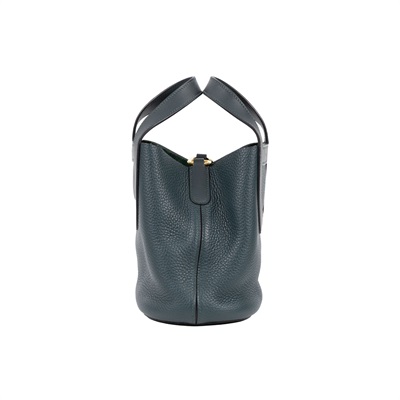 愛馬仕 Hermès In The Loop 18  豬鼻 菜籃子包 ITL18 U刻 深綠色IN THE LOOP18 無附屬品
