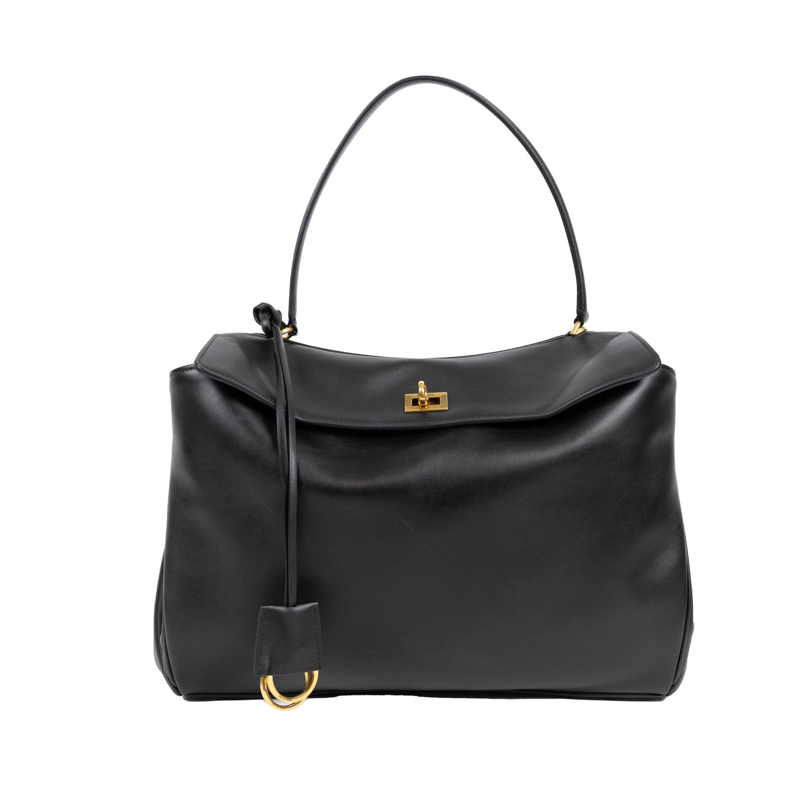 巴黎世家 BALENCIAGA Rodeo Medium 手提包 7897722AA4V 黑Rodeo 中號 防塵袋/背帶/購買證明