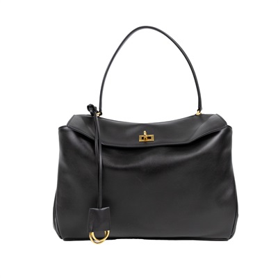 巴黎世家 BALENCIAGA Rodeo Medium 手提包 7897722AA4V 黑Rodeo 中號 防塵袋/背帶/購買證明