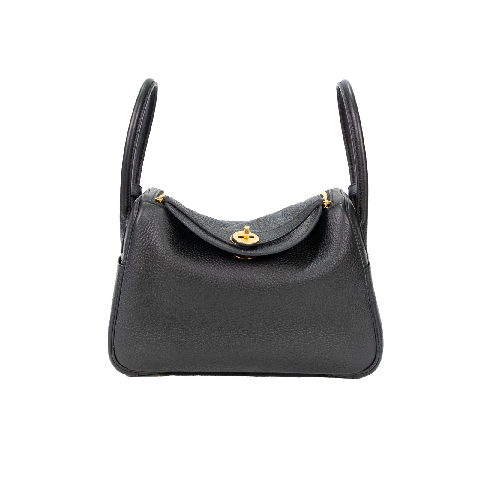 愛馬仕 Hermès Lindy 琳迪包 26 LD26 W刻 黑金LINDY26 防塵袋