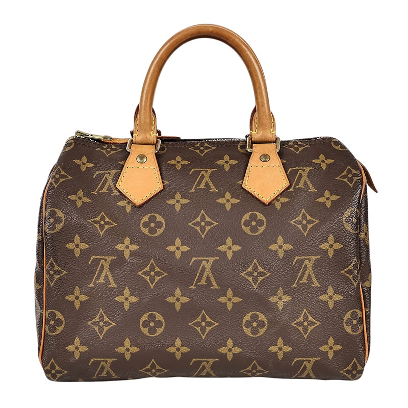 路易威登 LOUIS VUITTON Speedy 25 手提波士頓包 經典帆布 M41528 原花SPEEDY 25 鎖組/防塵袋