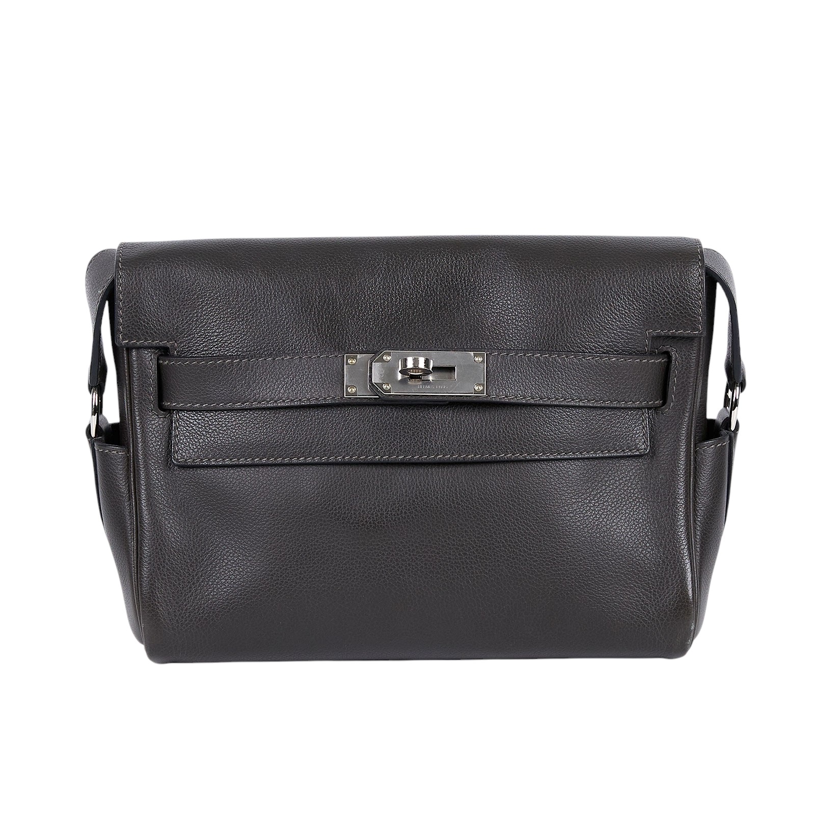 愛馬仕 Hermès Kelly Bag 凱莉包 Messenger PM 手提包 KLMPM W刻  原廠盒子/防塵袋/鎖組/雨衣