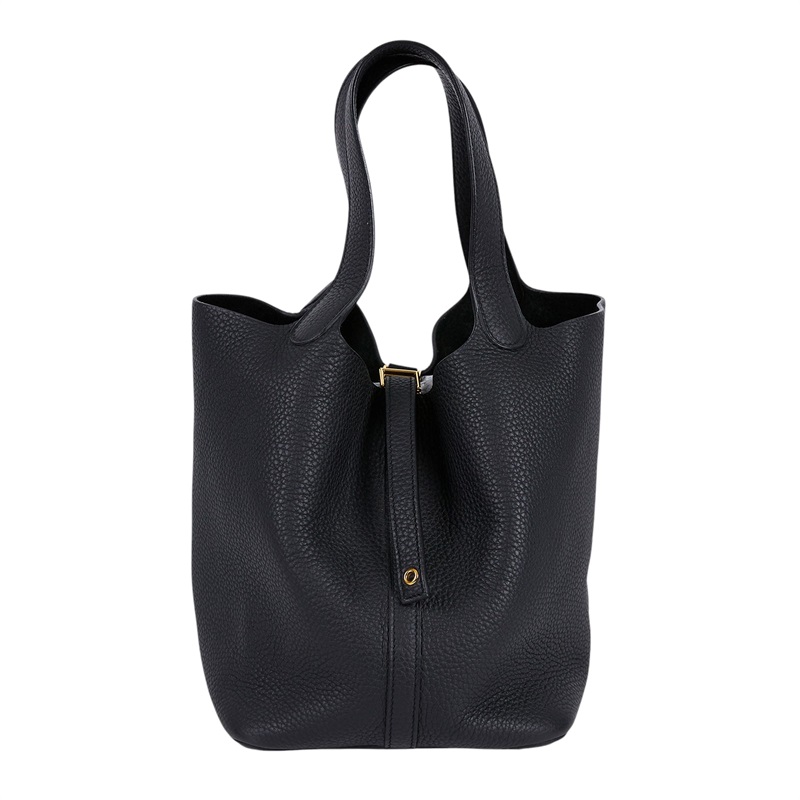 愛馬仕 Hermès Picotin Lock 22 菜籃子包 PT22 Z 刻 黑金PICOTIN22 防塵袋/鎖組
