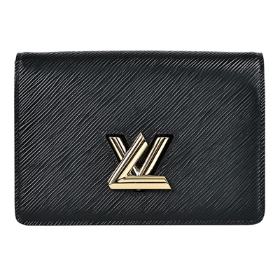 LV Twist 黑金扣 鏈帶包 黑色