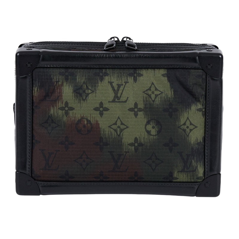 路易威登 LOUIS VUITTON Soft Trunk M56428 迷彩SOFT TRUNK 包 背帶