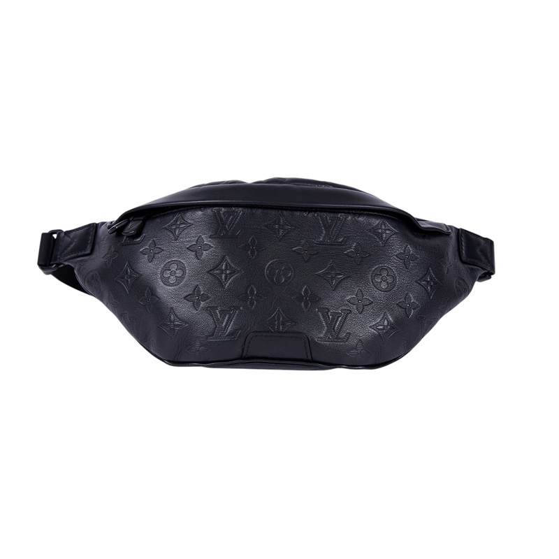 路易威登 LOUIS VUITTON Discovery PM 腰包 小牛皮 黑色 M46036 晶片款 黑原花DISCOVERY腰包 防塵袋