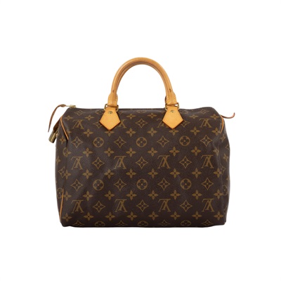 路易威登 LOUIS VUITTON Speedy 30 舊款 手提波士頓包 經典帆布 M41526 原花SPEEDY30 防塵袋/鎖組