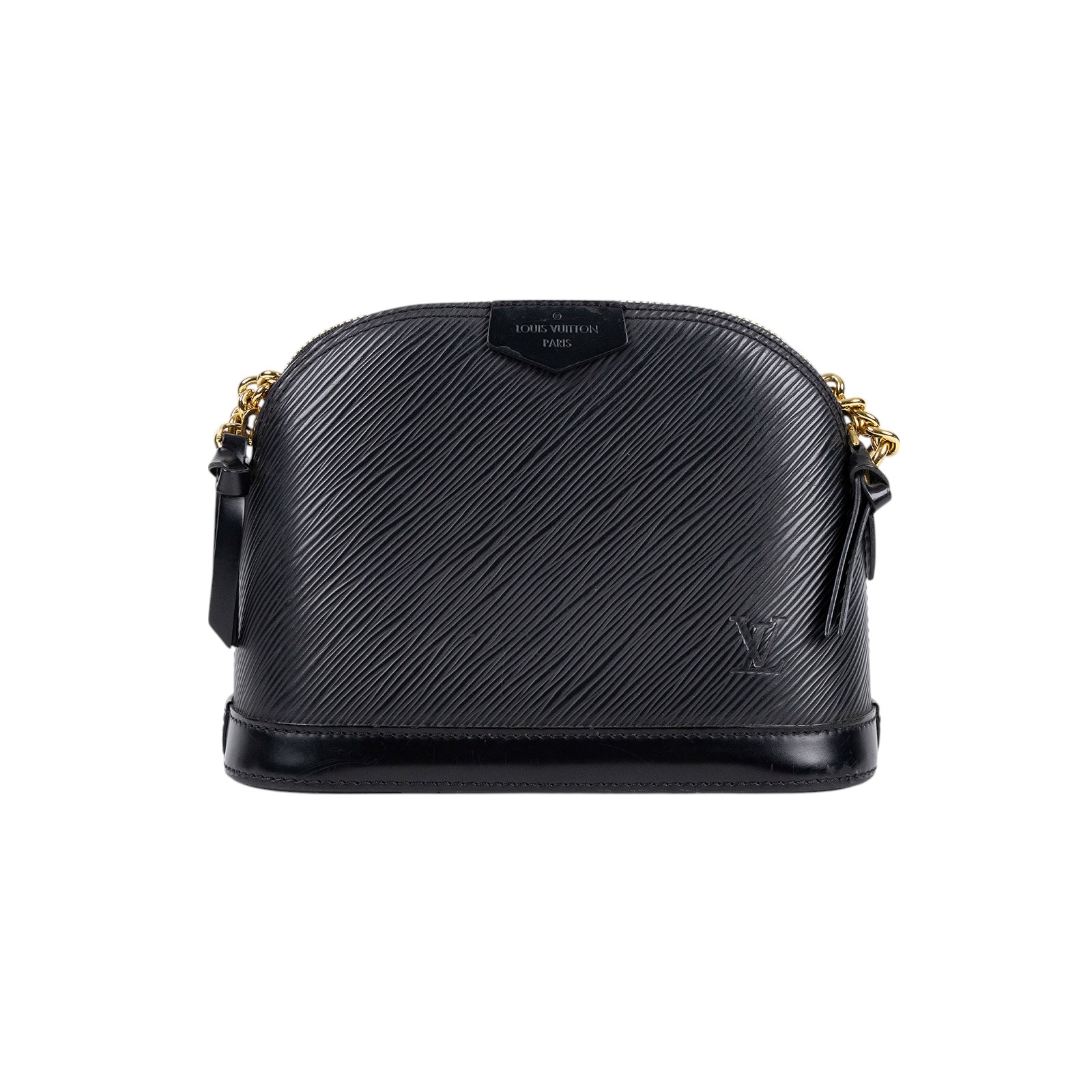 路易威登 LOUIS VUITTON Alma Mini 迷你 Epi皮革 M51405 黑EPI 貝殼包 無附屬品