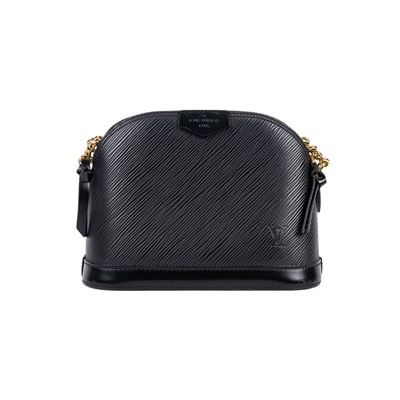 路易威登 LOUIS VUITTON Alma Mini 迷你 Epi皮革 M51405 黑EPI 貝殼包 無附屬品
