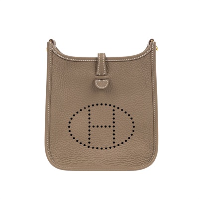 愛馬仕 Hermès Evelyne Bag Mini 伊芙琳包 Evelyne 16 EV16 W刻  原廠盒子/防塵袋/背帶/購買證明