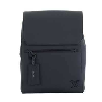 路易威登 LOUIS VUITTON Flap 後背包 M21367 晶片款 黑牛皮Flap Aerogram後背包 原廠盒子/防塵袋/客製化商品