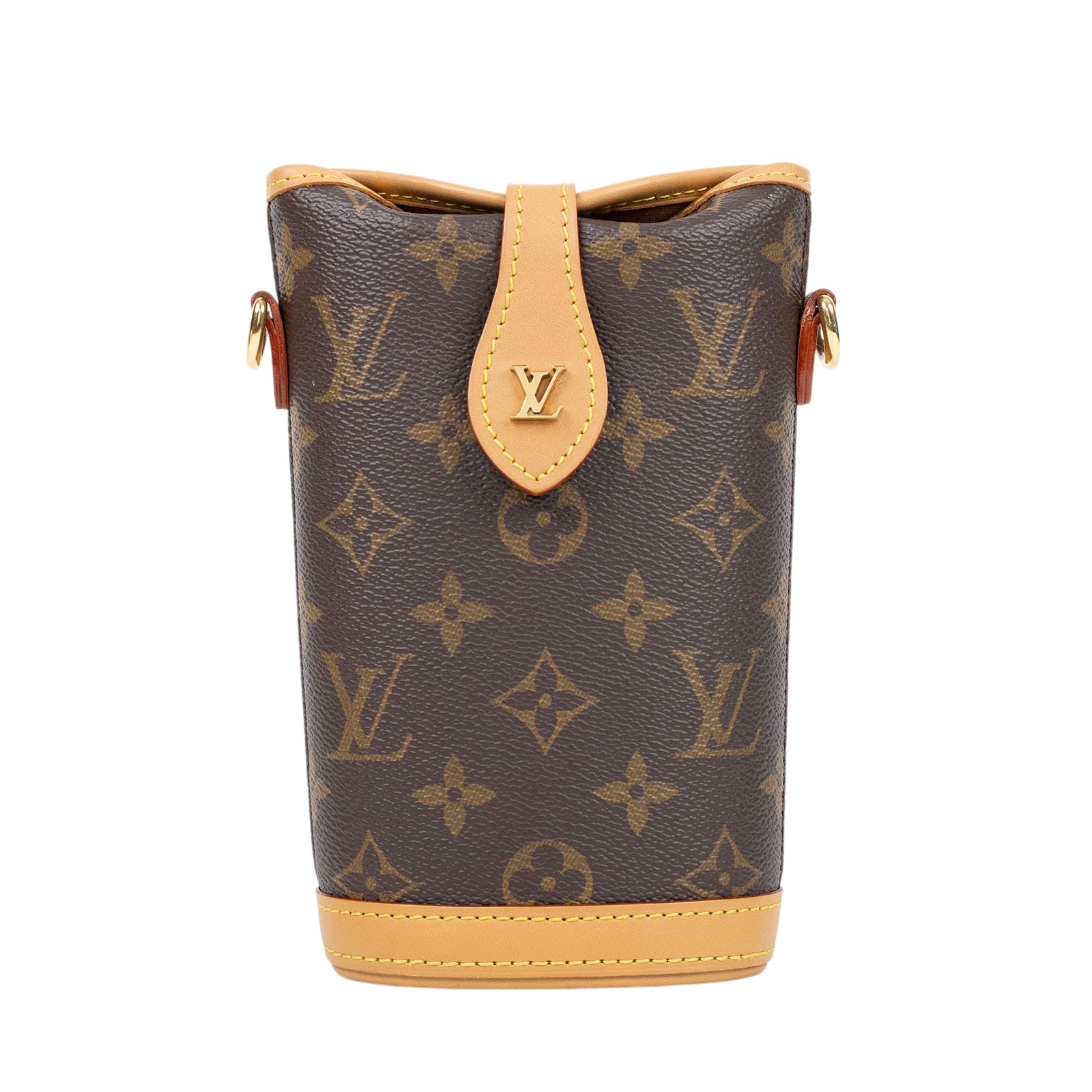 路易威登 LOUIS VUITTON Fold Me Pouch 隨身包 薯條包 M80874 晶片款  原廠盒子/購買證明影本/防塵袋/背帶