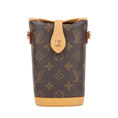路易威登 LOUIS VUITTON Fold Me Pouch 隨身包 薯條包 M80874 晶片款  原廠盒子/購買證明影本/防塵袋/背帶