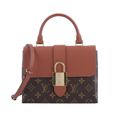 路易威登 LOUIS VUITTON Locky BB 手提包 焦糖色 M44654 晶片款 棕原花LOCKY BB 防塵袋
