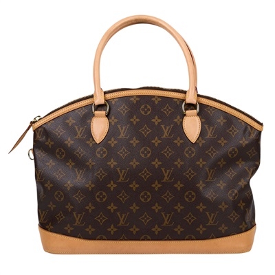 路易威登 LOUIS VUITTON Lock it 經典帆布  肩背 手提包 M40104 原花 LOCKIT手提包 防塵袋