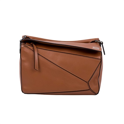 羅意威 LOEWE Medium Puzzle bag 中型 手提 斜背 肩背包 A510P49X14 焦糖PUZZLE MEDIUM 防塵袋