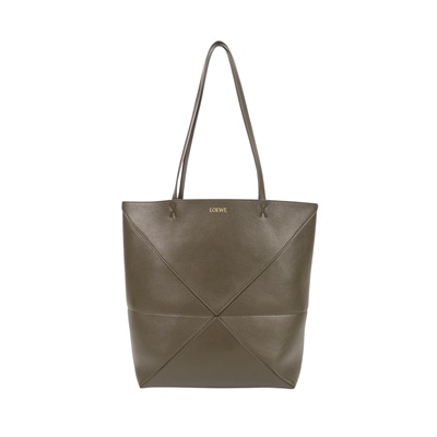 羅意威 LOEWE Puzzle Fold Tote 肩背 手提包 A657G50X01 墨綠PUZZLE FOLD TOTE 防塵袋/購買證明
