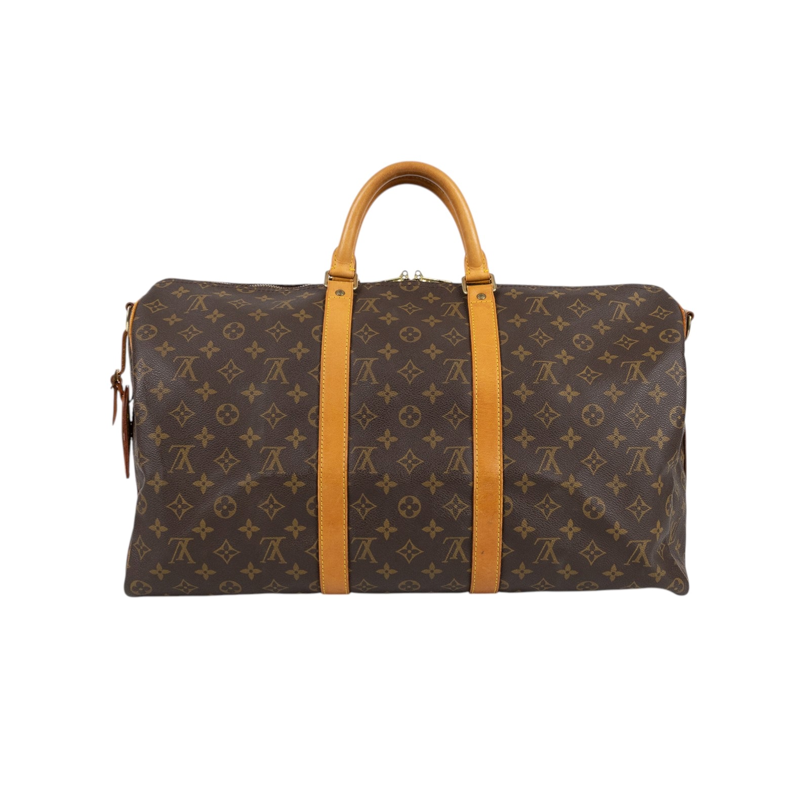 路易威登 LOUIS VUITTON Keepall Bandoulière 50 Monogram經典帆布 波士頓包  旅行袋 M41416  背帶