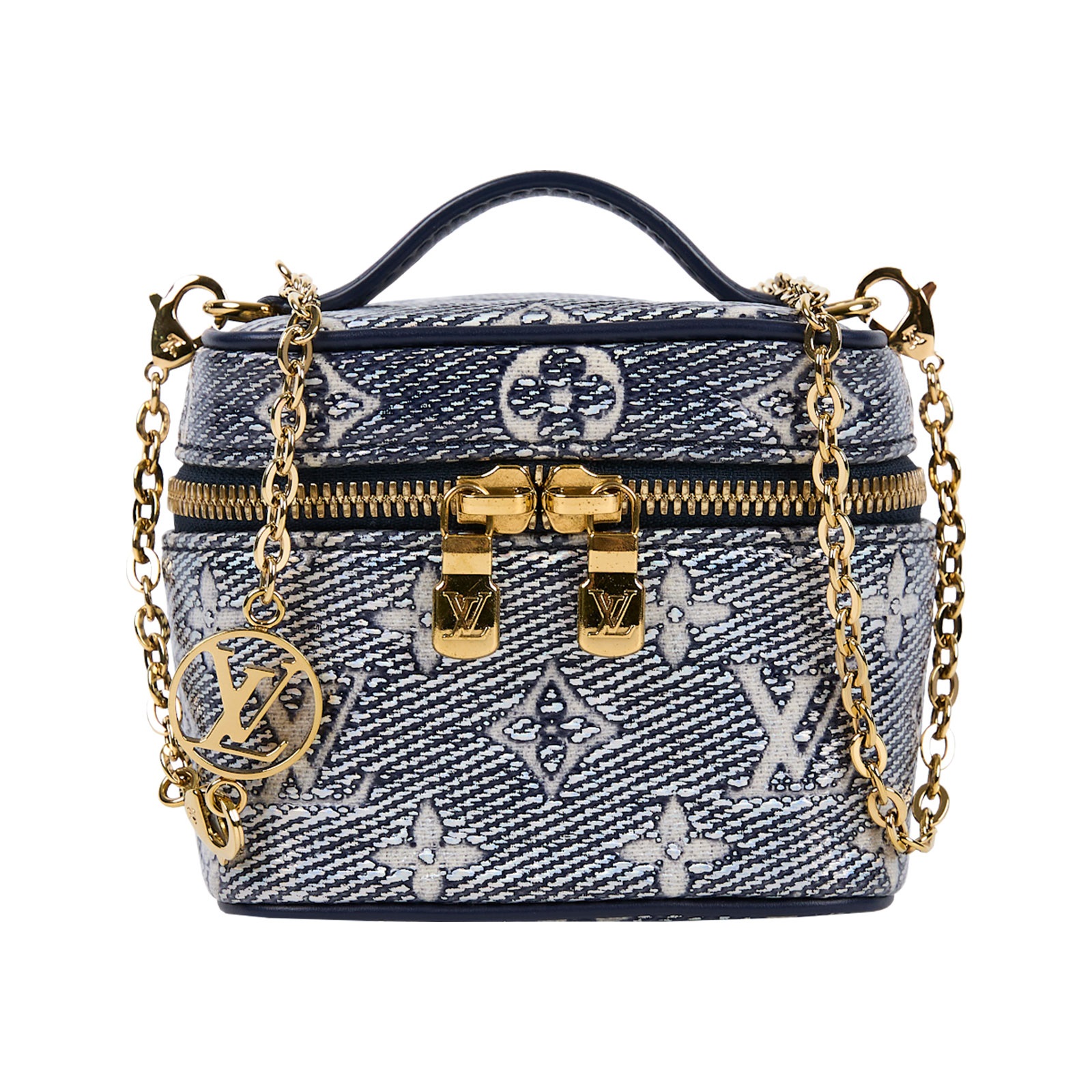 路易威登 LOUIS VUITTON Micro Vanity 化妝箱 M82467 晶片款  原廠盒子/防塵袋/鏡子