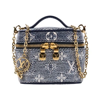 路易威登 LOUIS VUITTON Micro Vanity 化妝箱 M82467 晶片款  原廠盒子/防塵袋/鏡子