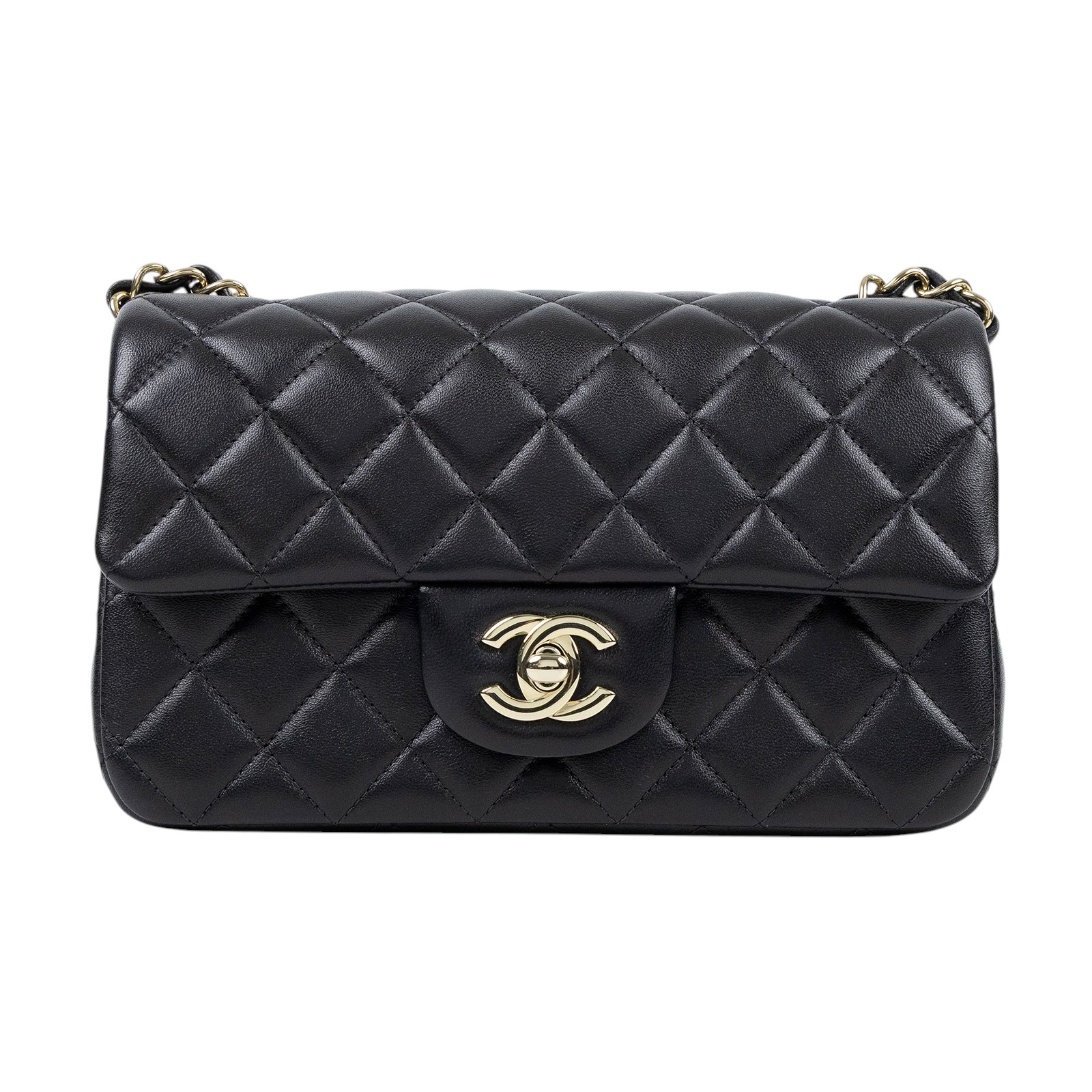 香奈兒 CHANEL CF 迷你 口蓋包 A69900 Y04059 黑羊COCO20 購買證明/防塵袋