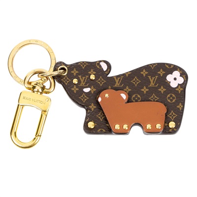 路易威登 LOUIS VUITTON Mum & Baby Bear 鑰匙圈 M69558 MUMMY AND BABY BEAR 鑰匙扣 無附屬品