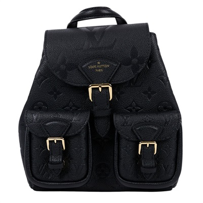 路易威登 LOUIS VUITTON Backup 後背包 黑色 M47072 晶片款 黑原花壓紋後背包 原廠盒子/防塵袋/購買證明
