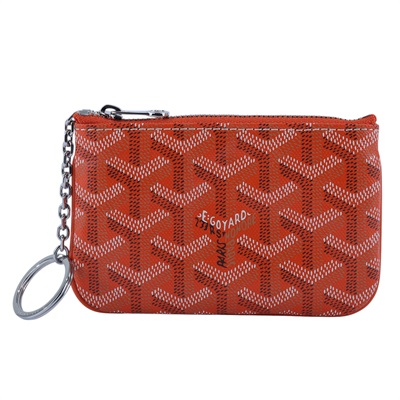 高雅德 GOYARD Sénat Nano Key Pouch 鑰匙包 SENAPCNANTY 橘色零錢包 原廠盒子