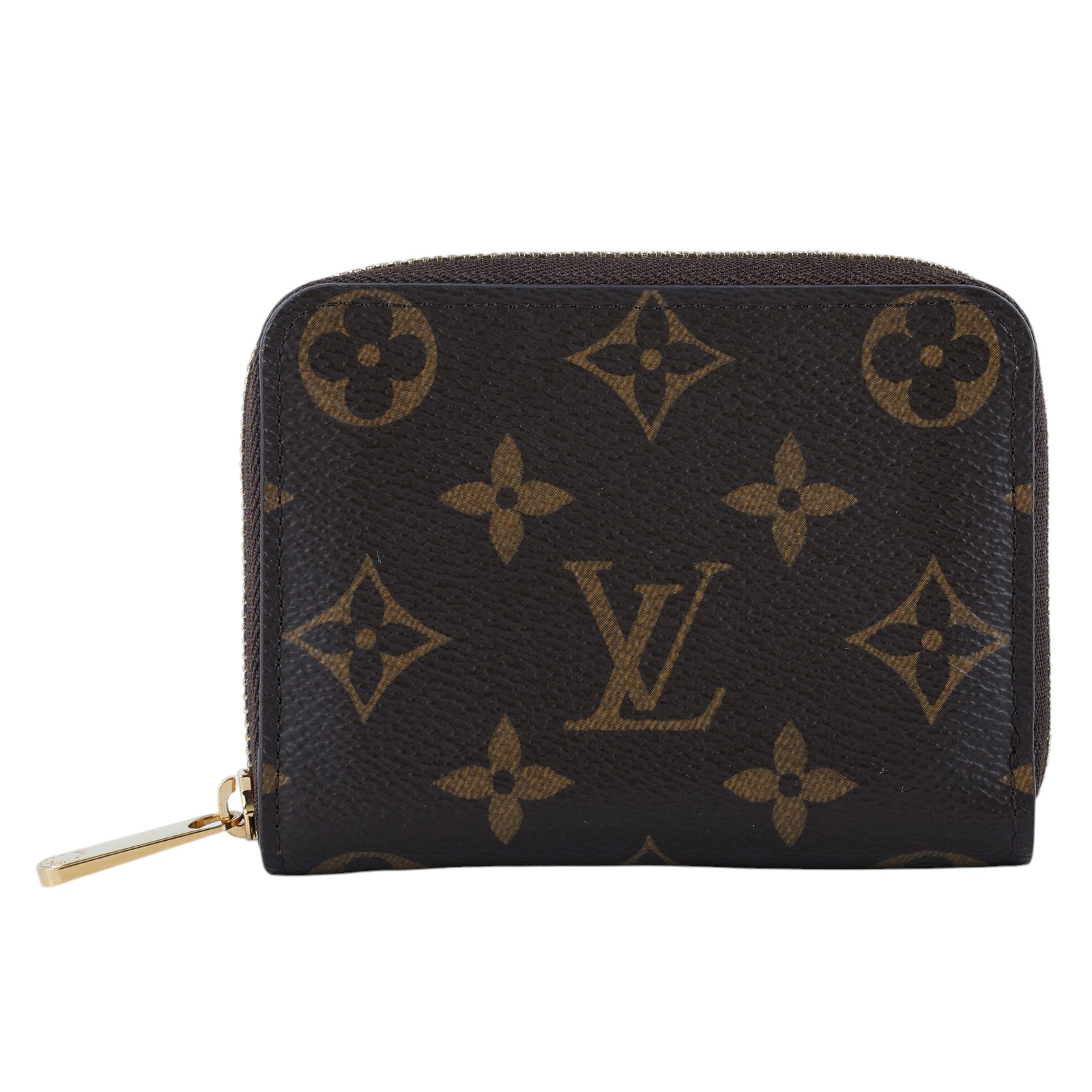 路易威登 LOUIS VUITTON 拉鏈零錢包 經典帆布 M60067 原花零錢包 原廠盒子/防塵袋/購買證明