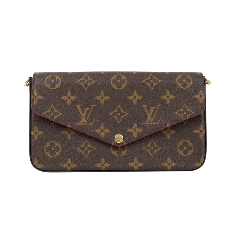 路易威登 LOUIS VUITTON Félicie Pochette WOC 信封式 手拿 肩背包 M81896 晶片款  原廠盒子/防塵袋/購買證明/內袋