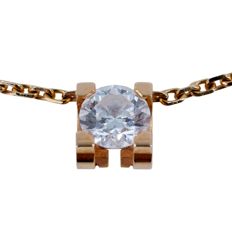 卡地亞 CARTIER C de 項鍊 1顆鑽石 N7424281 RG C de Cartier單鑽項鍊 保證卡/原廠盒子/購買證明/GIA證書