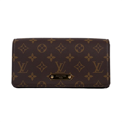 路易威登 LOUIS VUITTON Wallet On Chain Lily 三合一 斜挎包 經典原花 帆布 錢包 M82509 晶片款  原廠盒子/防塵袋/購買證明/背帶