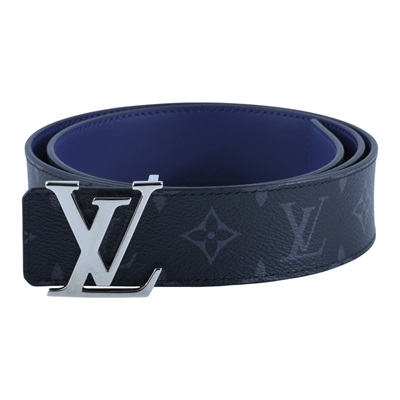 路易威登 LOUIS VUITTON LV Initiales 皮帶 腰帶 M0534T 黑原花皮帶 原廠盒子/防塵袋