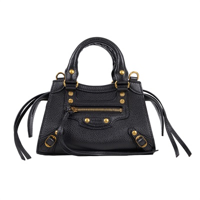 巴黎世家 BALENCIAGA NEO CLASSIC CITY 機車包 63852715Y41 黑NEO CLASSIC MINI 防塵袋/背帶