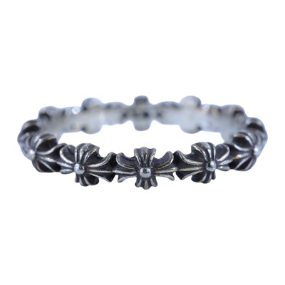 克羅心 CHROME HEARTS Tiny ECH Plus Band Ring 戒指  925銀TINY E戒指 無附屬品